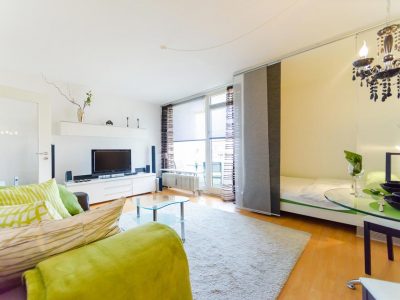 Premium 1-room-apartment, 33 sqm, Munich, Harras, with swimming pool