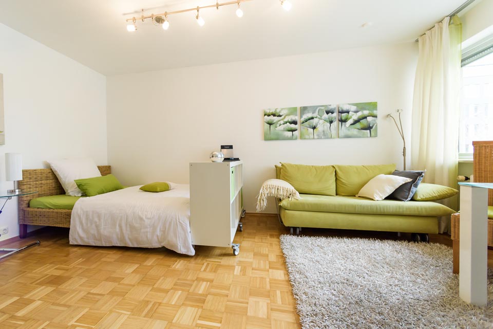 Premium 1-room-apartment, 32 sqm, Munich, Laim