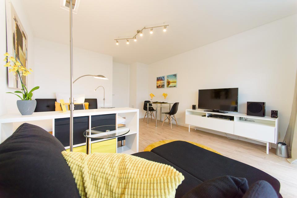 Premium 1-room-apartment, 34 sqm, Munich Schwabing Nord