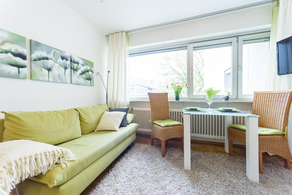 Premium 1-room-apartment, 32 sqm, Munich, Laim