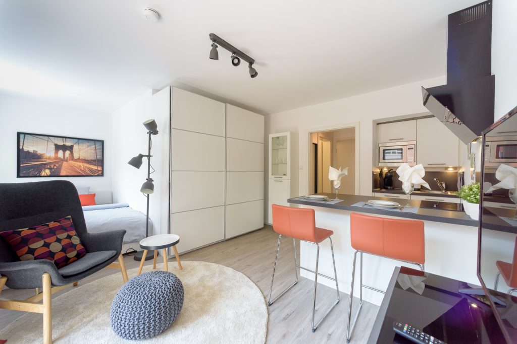 Premium 1-room apartment, 29 qm, Giesing