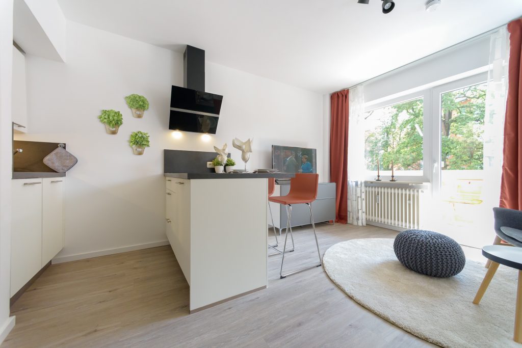 Premium 1-room apartment, 29 qm, Giesing