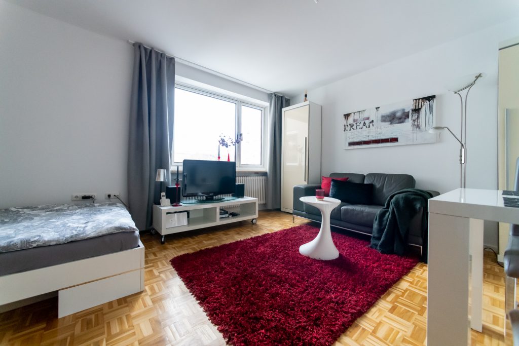 Premium 1-room-apartment, 28 sqm, Munich, Schwabing
