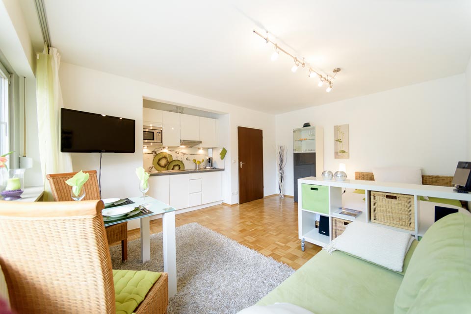 Premium 1-room-apartment, 32 sqm, Munich, Laim
