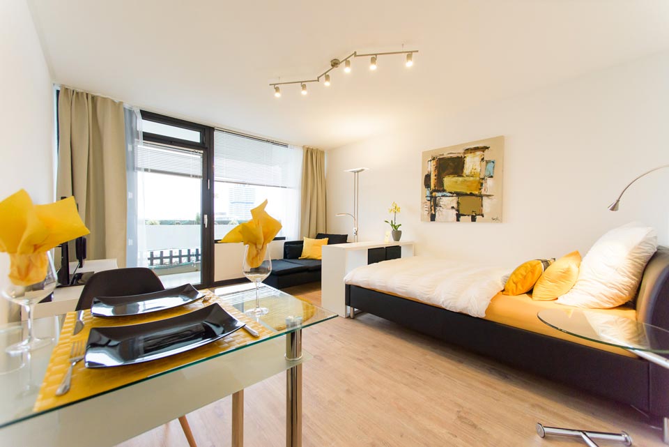 Premium 1-room-apartment, 34 sqm, Munich Schwabing Nord