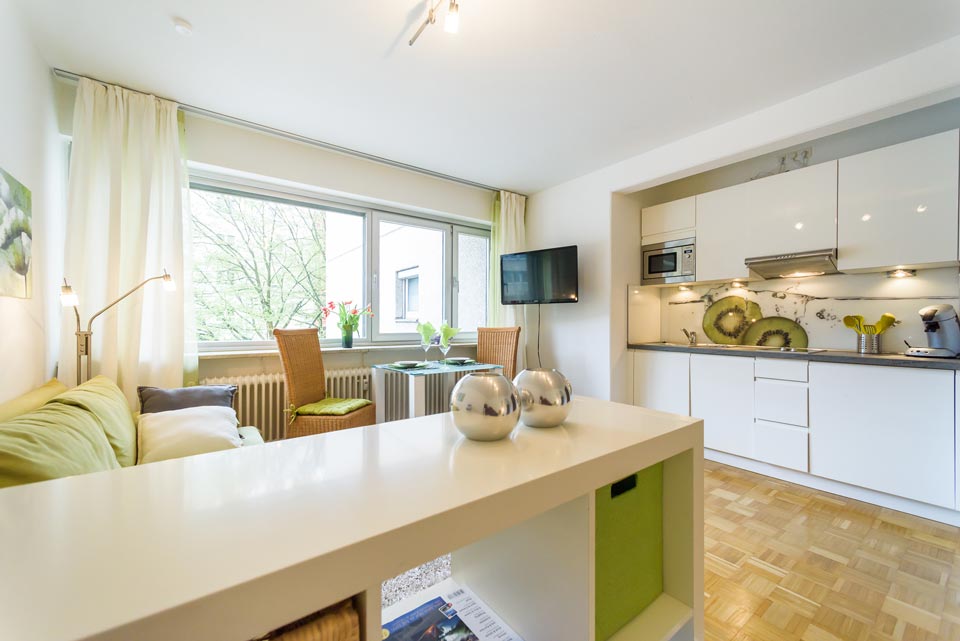 Premium 1-room-apartment, 32 sqm, Munich, Laim