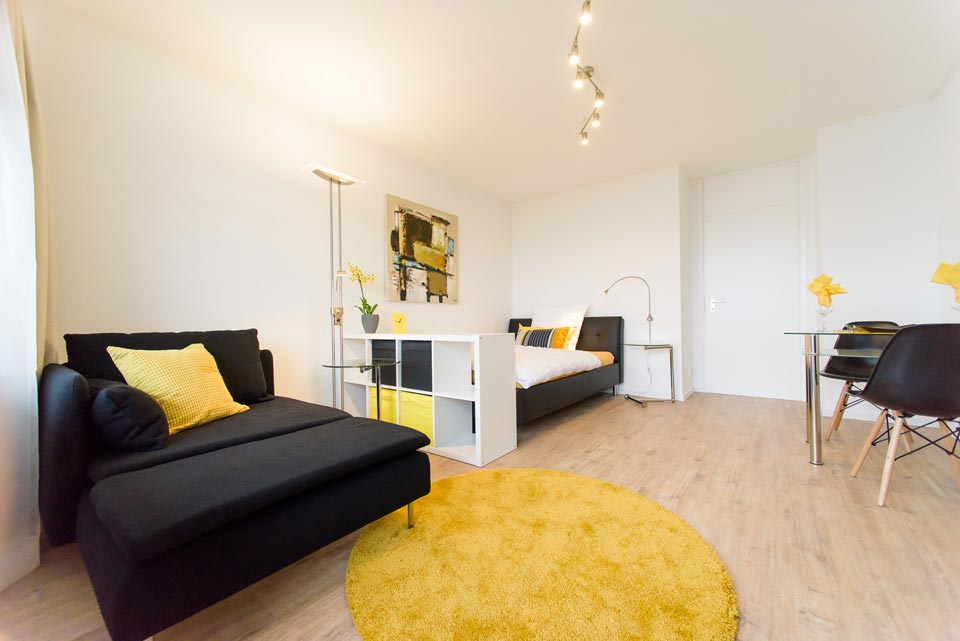 Premium 1-room-apartment, 34 sqm, Munich Schwabing Nord