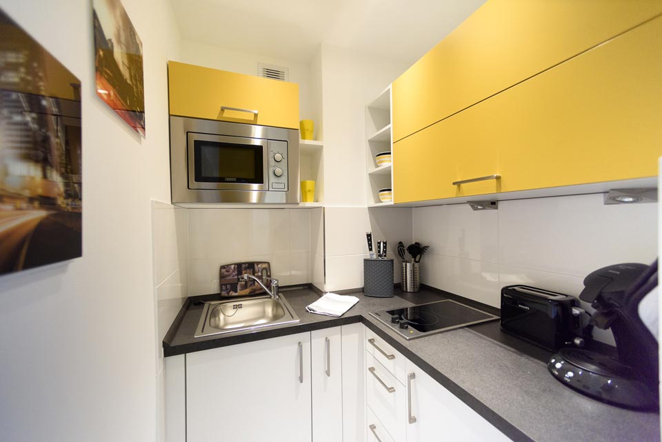 Premium 2-room-apartment, 32 sqm, Munich, Parkstadt Bogenhausen