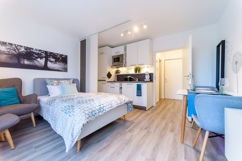 Premium 1-room-apartment, 22 sqm, Munich, Berg-am-Laim